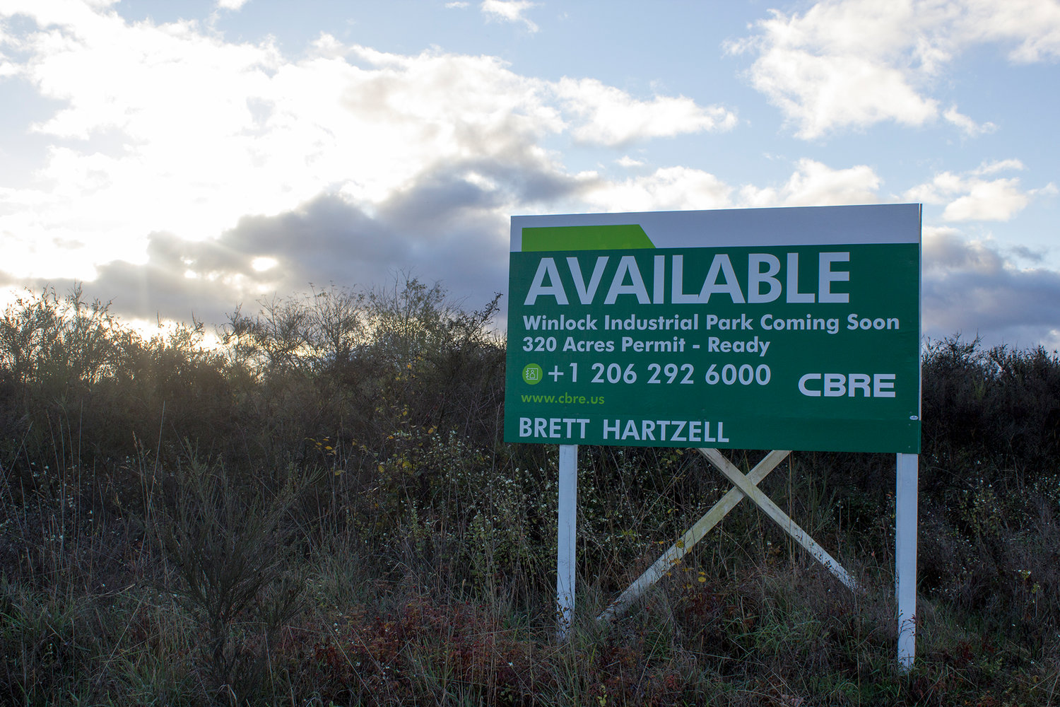 County Approves Funds Toward Construction of Road to Winlock Industrial Property