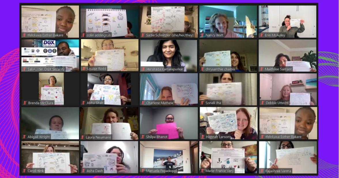 Announcing the 503 Official Guinness World Record Title Holders 2024 For The Most Users In A Vision Board Video Hangout